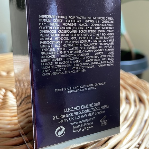 NIB ByTerry Terrybly Densiliss foundation 02 Cream Ivory - Picture 6 of 9